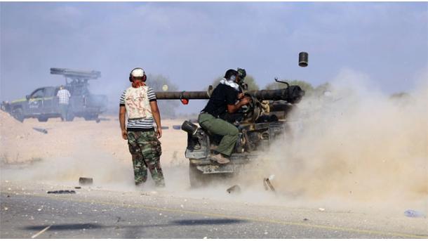 ترابلس پایتخت لیبی صحنه درگیریهای شدید است